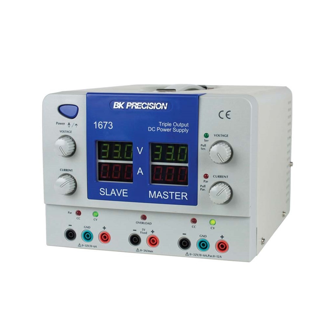 BK PRECISION 1673 3채널 DC파워서플라이 32V/6A x 2채널(가변), 5V/3A x 1채널(고정)