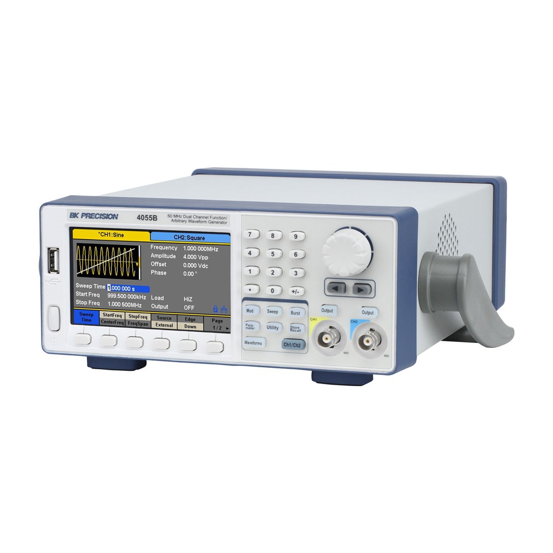 BK PRECISION 4054B 30MHz, 2채널 함수발생기, 임의파형발생기