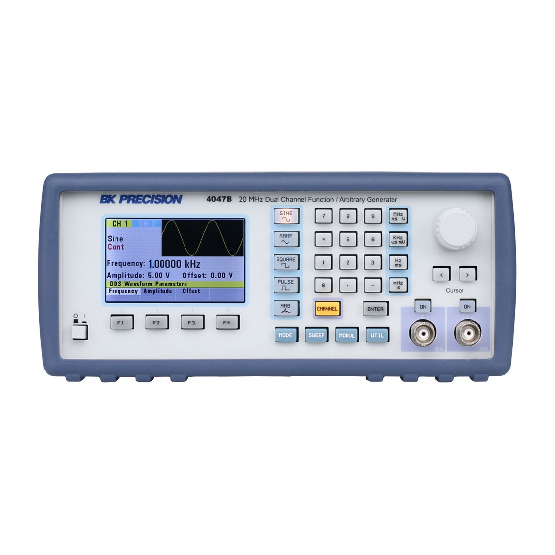 BK PRECISION 4047B 20MHz 2채널 함수발생기, 임의파형발생기