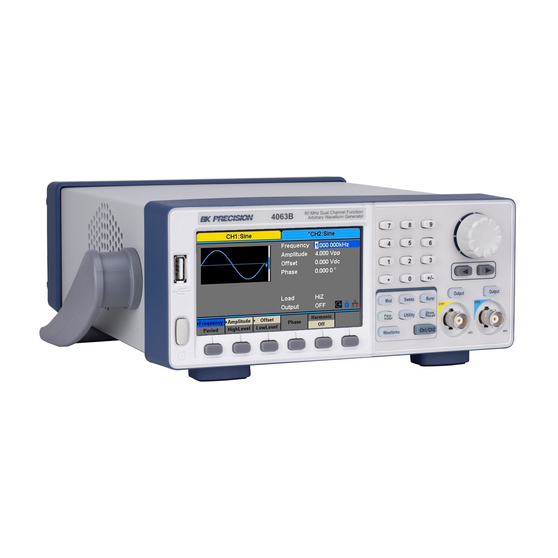 BK PRECISION 4063B 80MHz 2채널 임의파형발생기