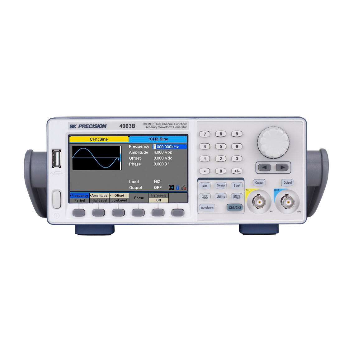 BK PRECISION 4063B 80MHz 2채널 임의파형발생기