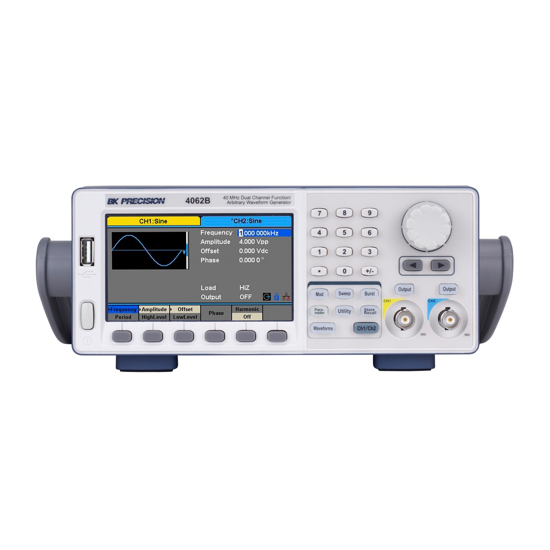 BK PRECISION 4062B 40MHz 2채널 임의파형발생기