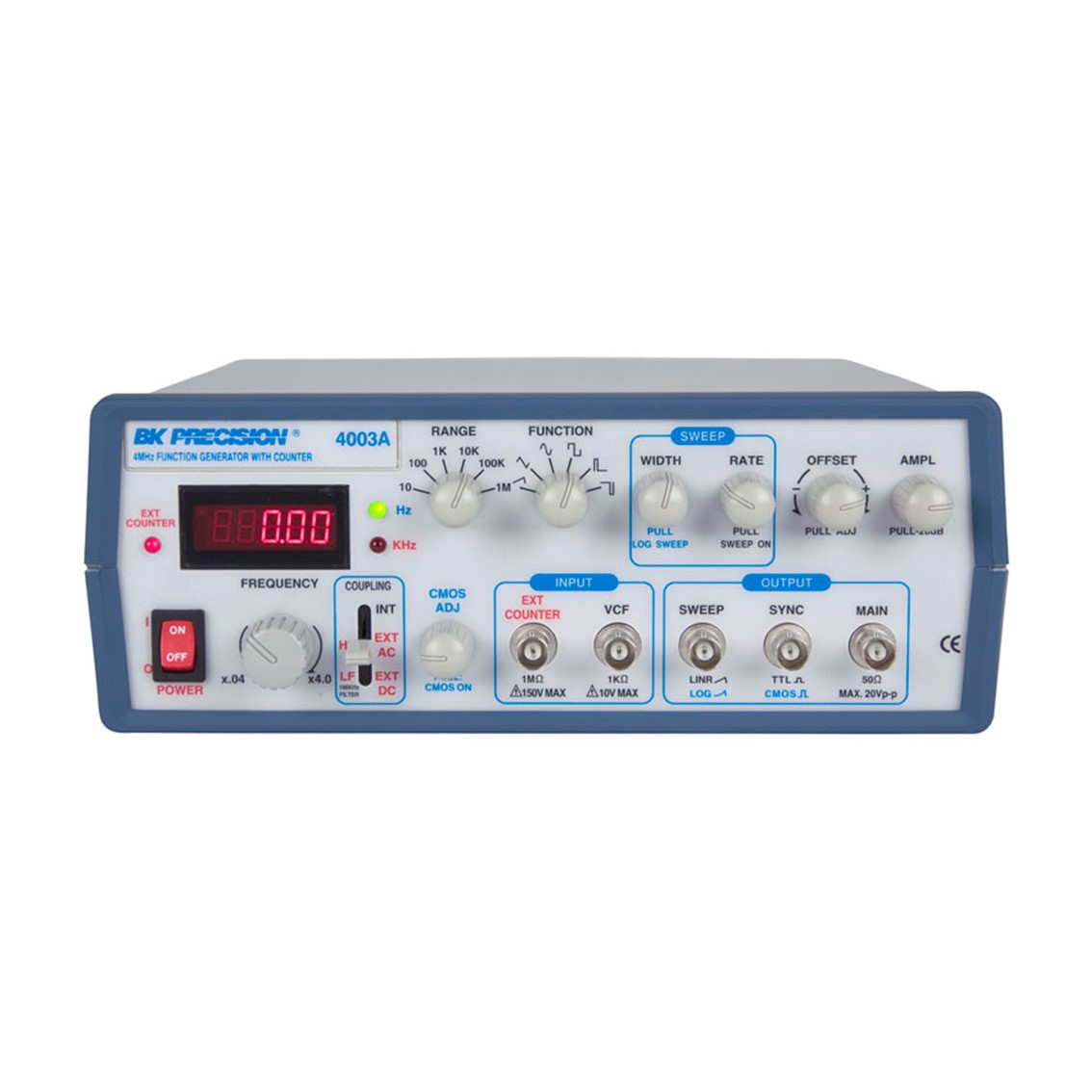 BK PRECISION 4003A 4MHz 함수발생기,주파수카운터