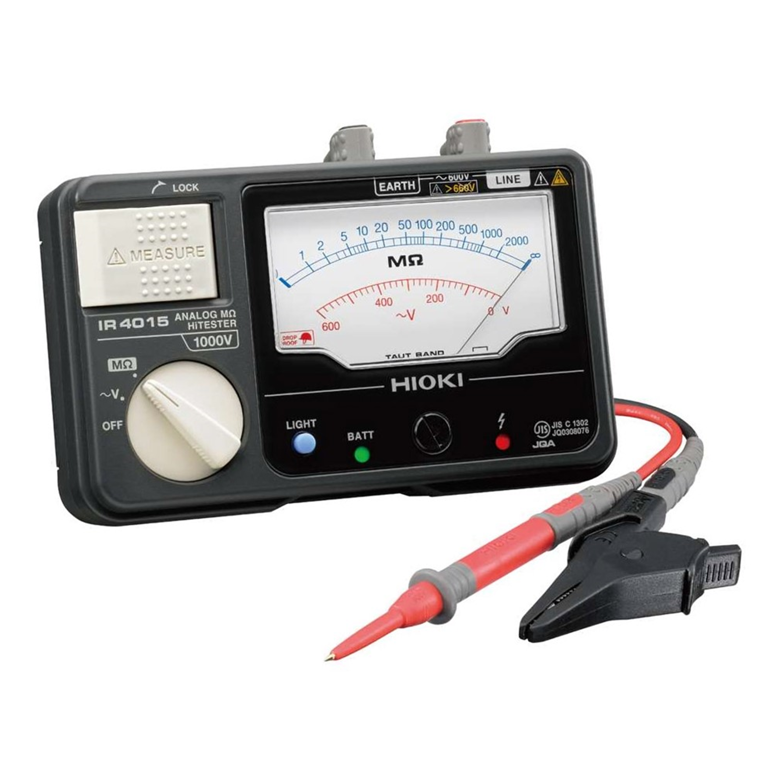 HIOKI IR4015-11 1000V/2000Mohm, 아날로그 메가옴 하이테스터