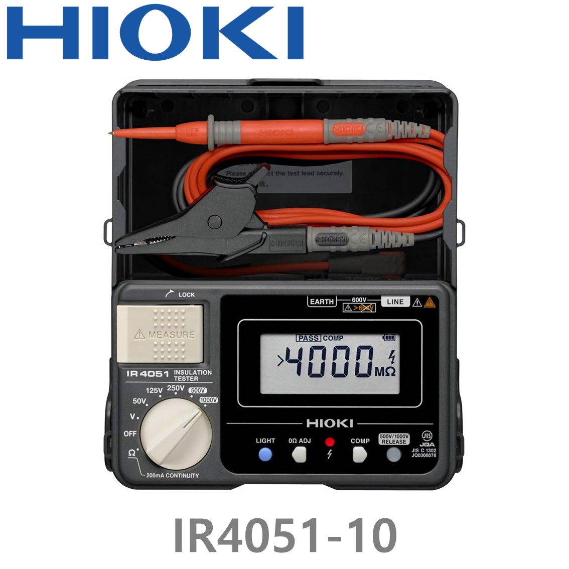 HIOKI IR4051-10 1000V/4000Mohm, 절연저항계