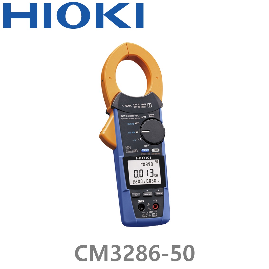 HIOKI CM3286-50 600A, AC 클램프 파워 미터