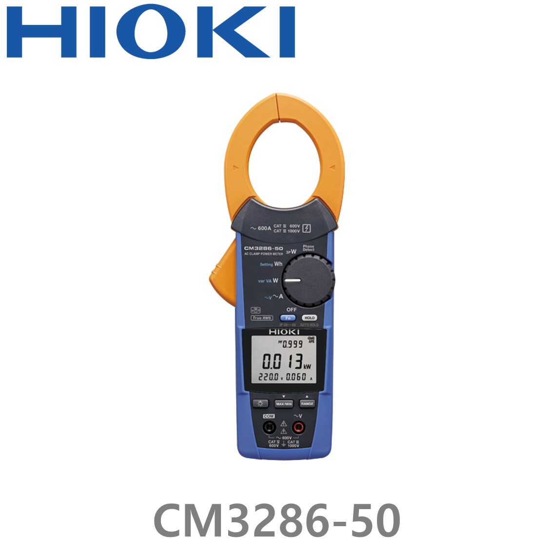 HIOKI CM3286-50 600A, AC 클램프 파워 미터