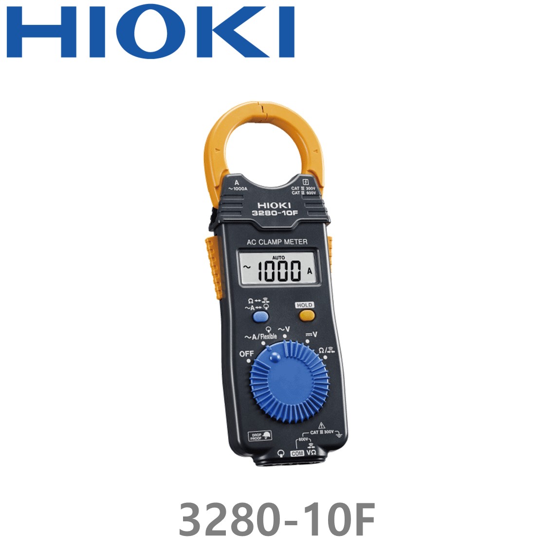 HIOKI 3280-10F 1000A, AC 클램프 미터, 평균값 정류형