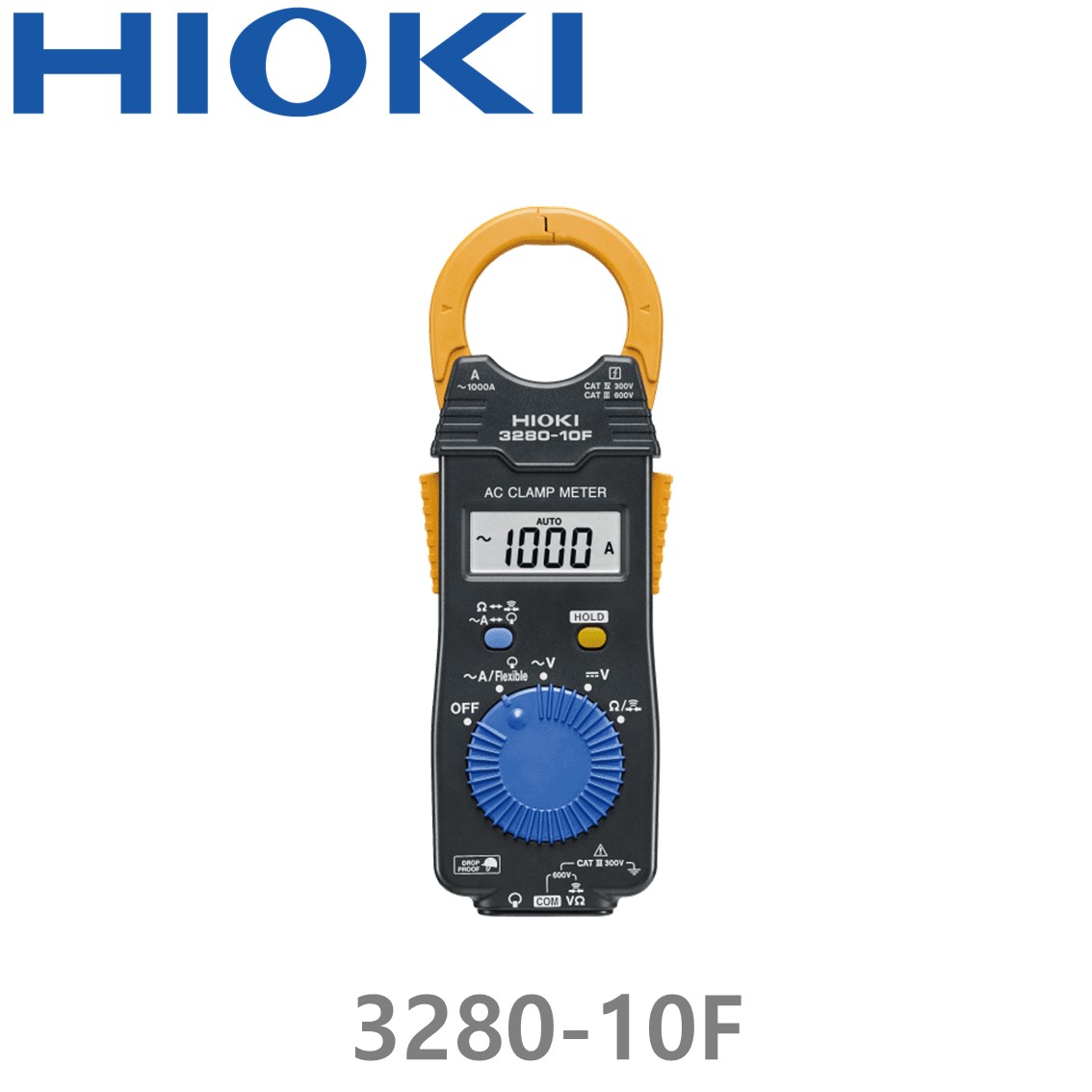 HIOKI 3280-10F 1000A, AC 클램프 미터, 평균값 정류형