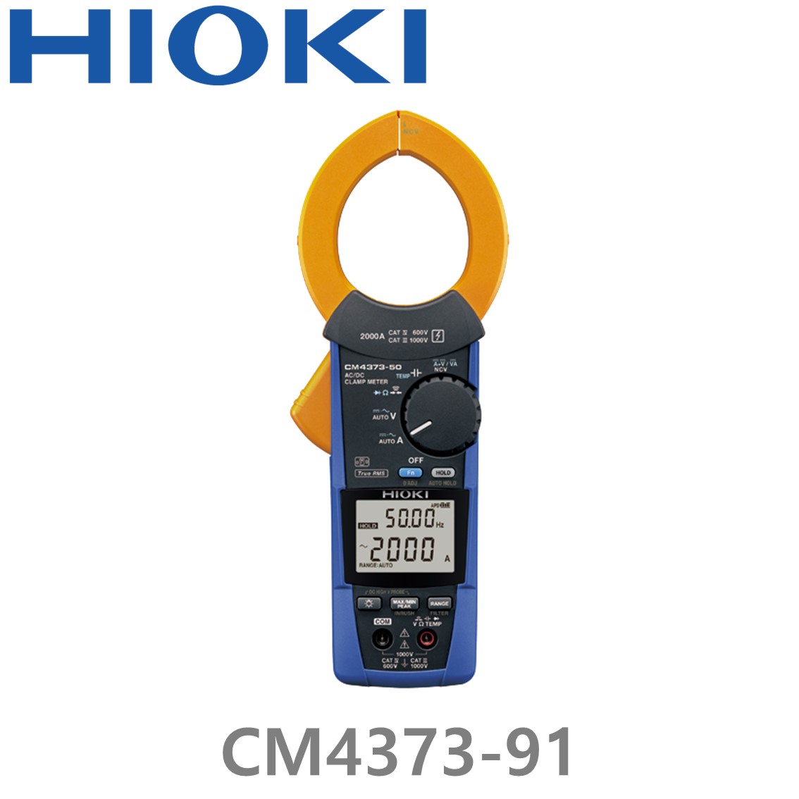 HIOKI CM4373-91 2000A, AC/DC 클램프미터 세트, P2000