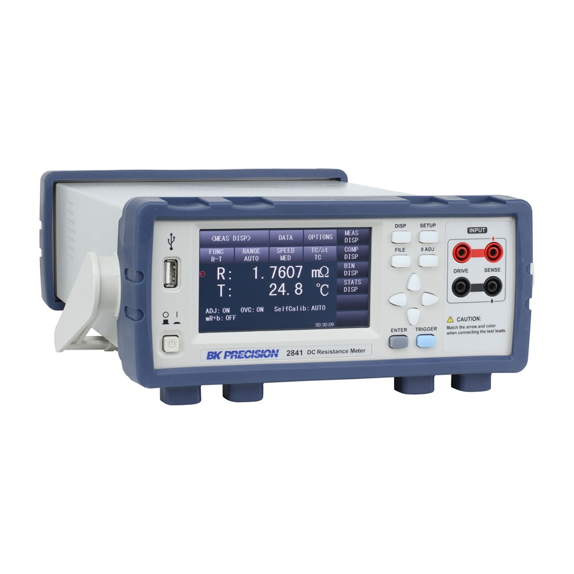 BK PRECISION 2841 DC저항계 0.1u/ohm ~1m/ohm 밀리옴메타, 저저항측정기