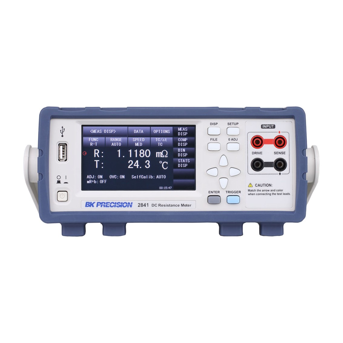 BK PRECISION 2841 DC저항계 0.1u/ohm ~1m/ohm 밀리옴메타, 저저항측정기