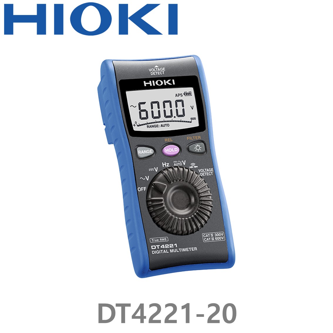 HIOKI DT4221-20 6000 Count, 디지털 멀티미터, DIGITAL MULTIMETER