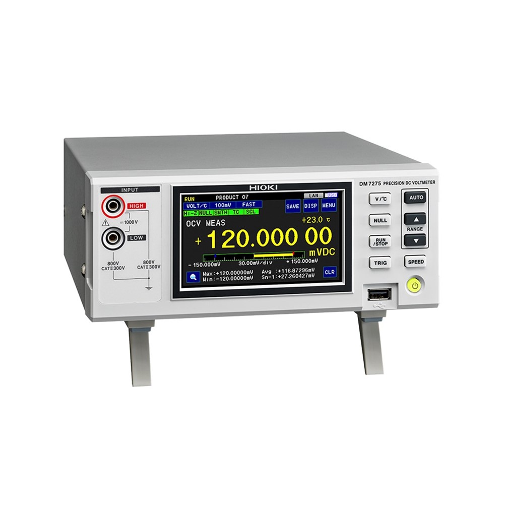 HIOKI DM7275-01 7-1/2디지트, 고정밀 디지털 멀티미터, 직류전압계