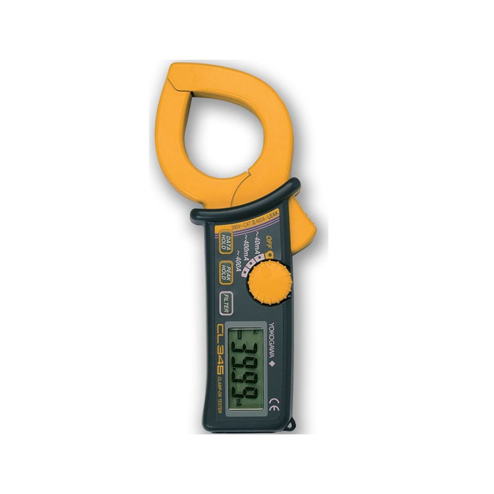 YOKOGAWA CL345 누설 클램프 테스터, 누설 전류, True RMS, 400A