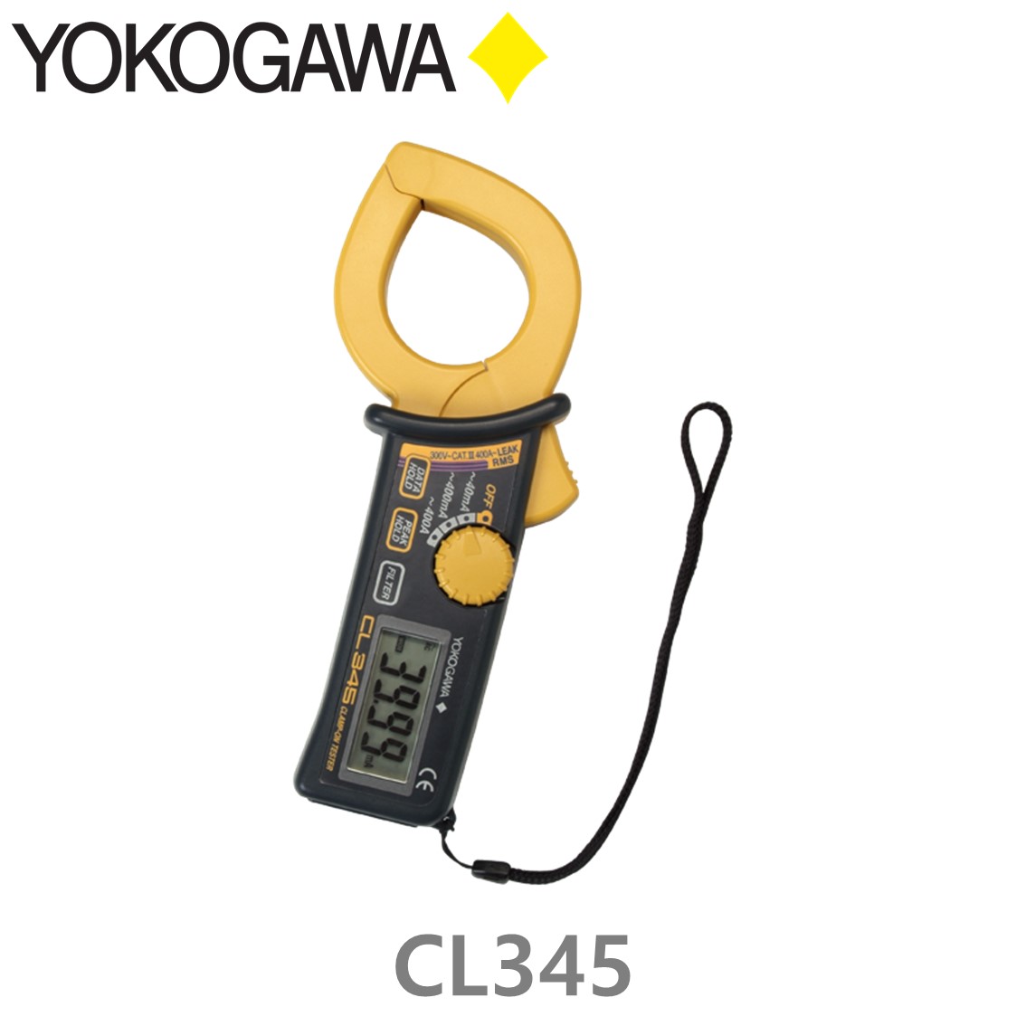 YOKOGAWA CL345 누설 클램프 테스터, 누설 전류, True RMS, 400A