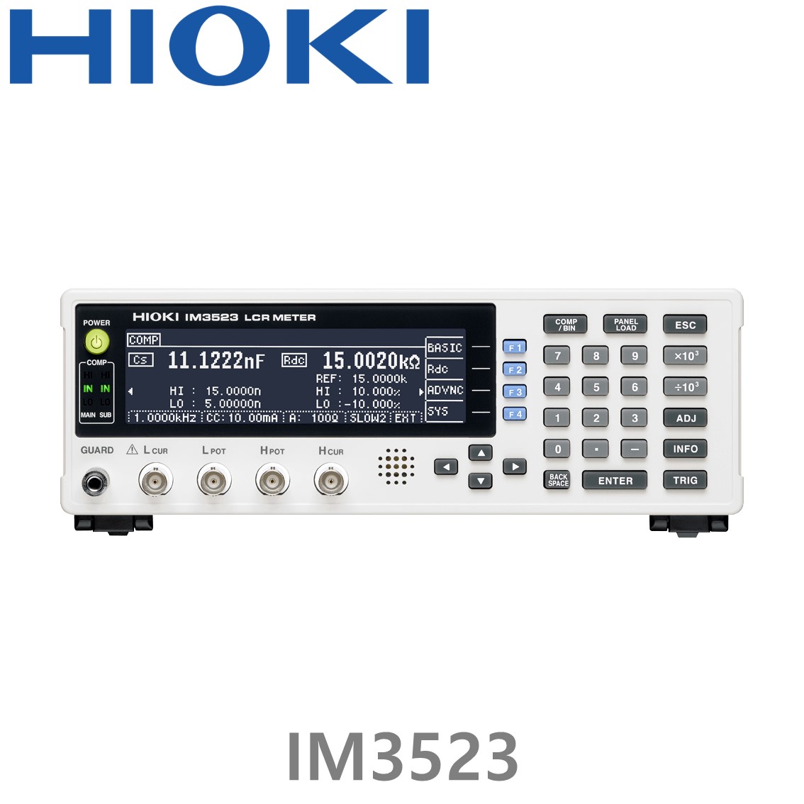 HIOKI IM3523 40Hz~200kHz, LCR미터, LCR METER