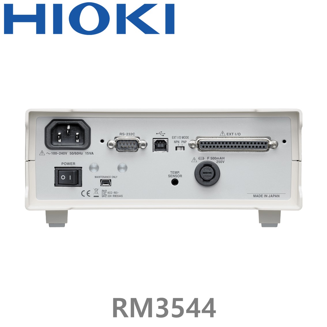 HIOKI RM3544 저항계, 밀리옴미터, RESISTANCE METER