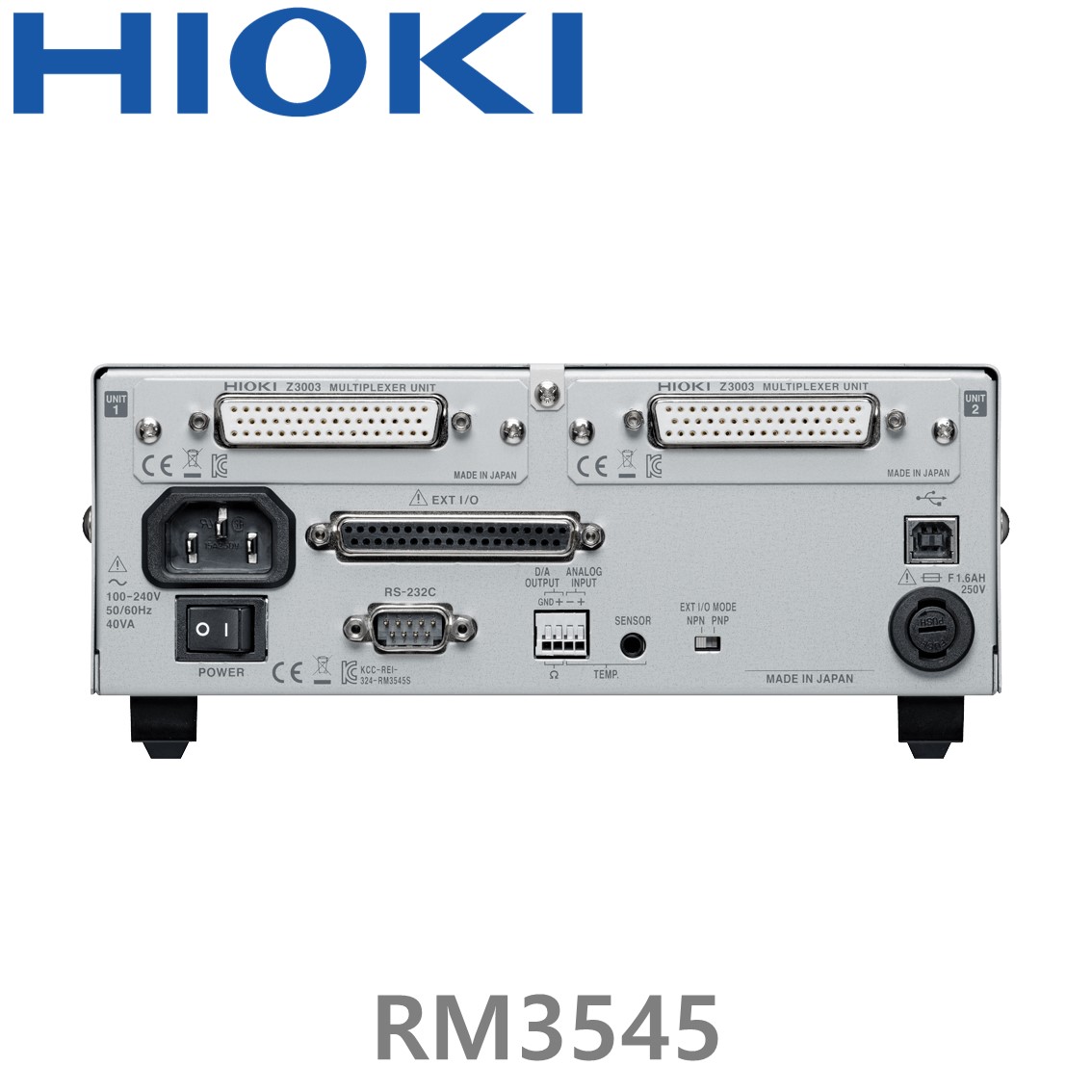 HIOKI RM3545 저항계, 밀리옴미터, RESISTANCE METER