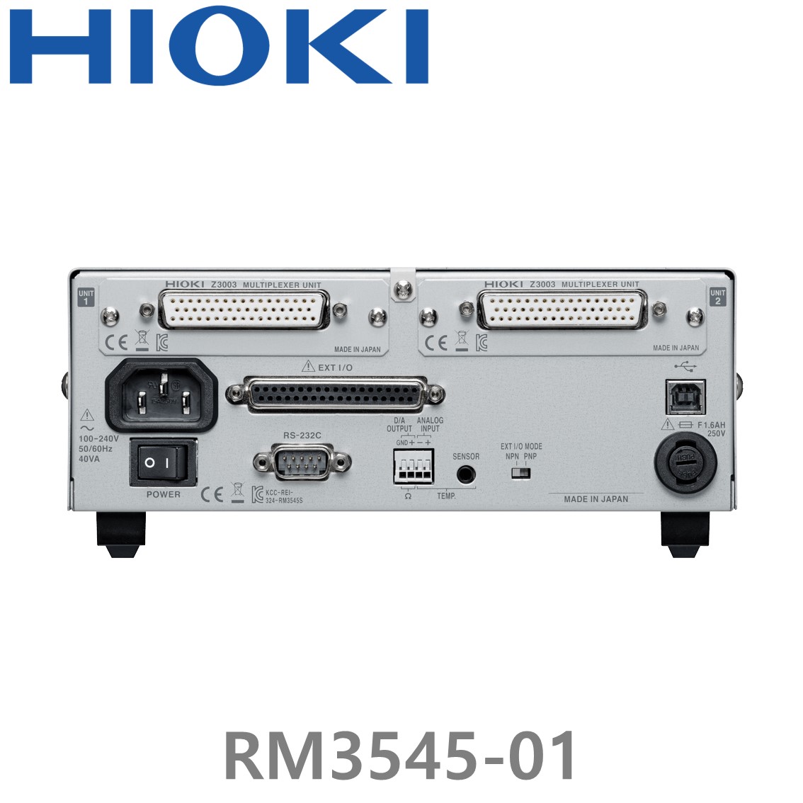 HIOKI RM3545-01 저항계, 밀리옴미터, RESISTANCE METER