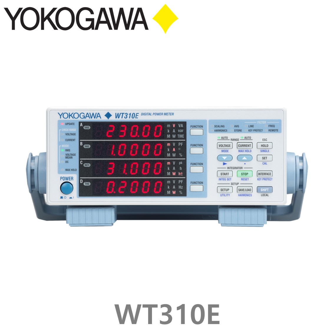 YOKOGAWA WT310E 1채널 파워미터,전력분석기 20A