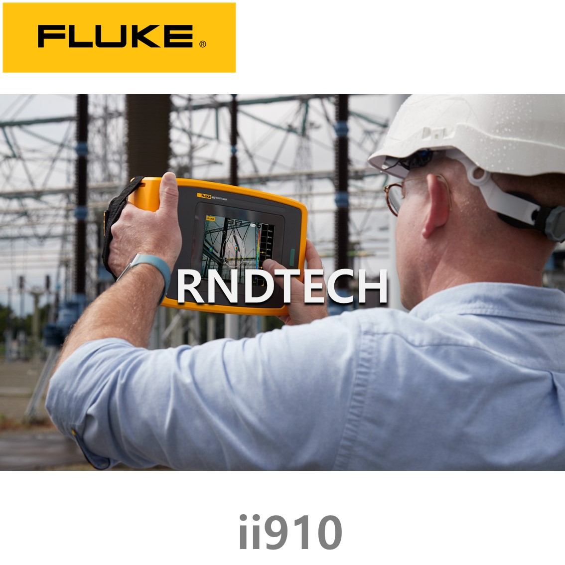 FLUKE ii910 초음파음향카메라 2kHz~100kHz, 5m~120m