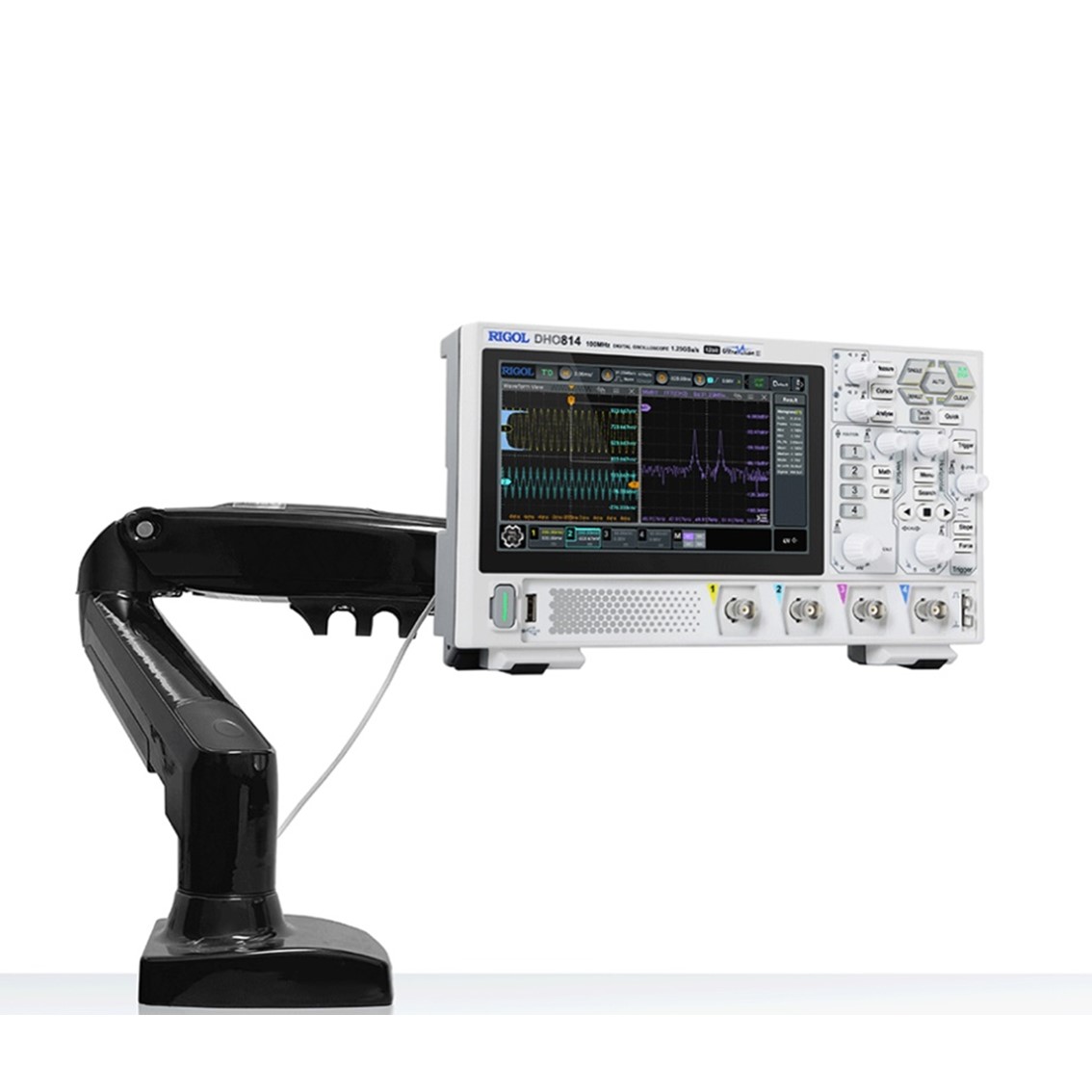 RIGOL DHO814 4채널, 100MHz, 1.25GSa/s, 12비트, 25Mpts 디지털 오실로스코프