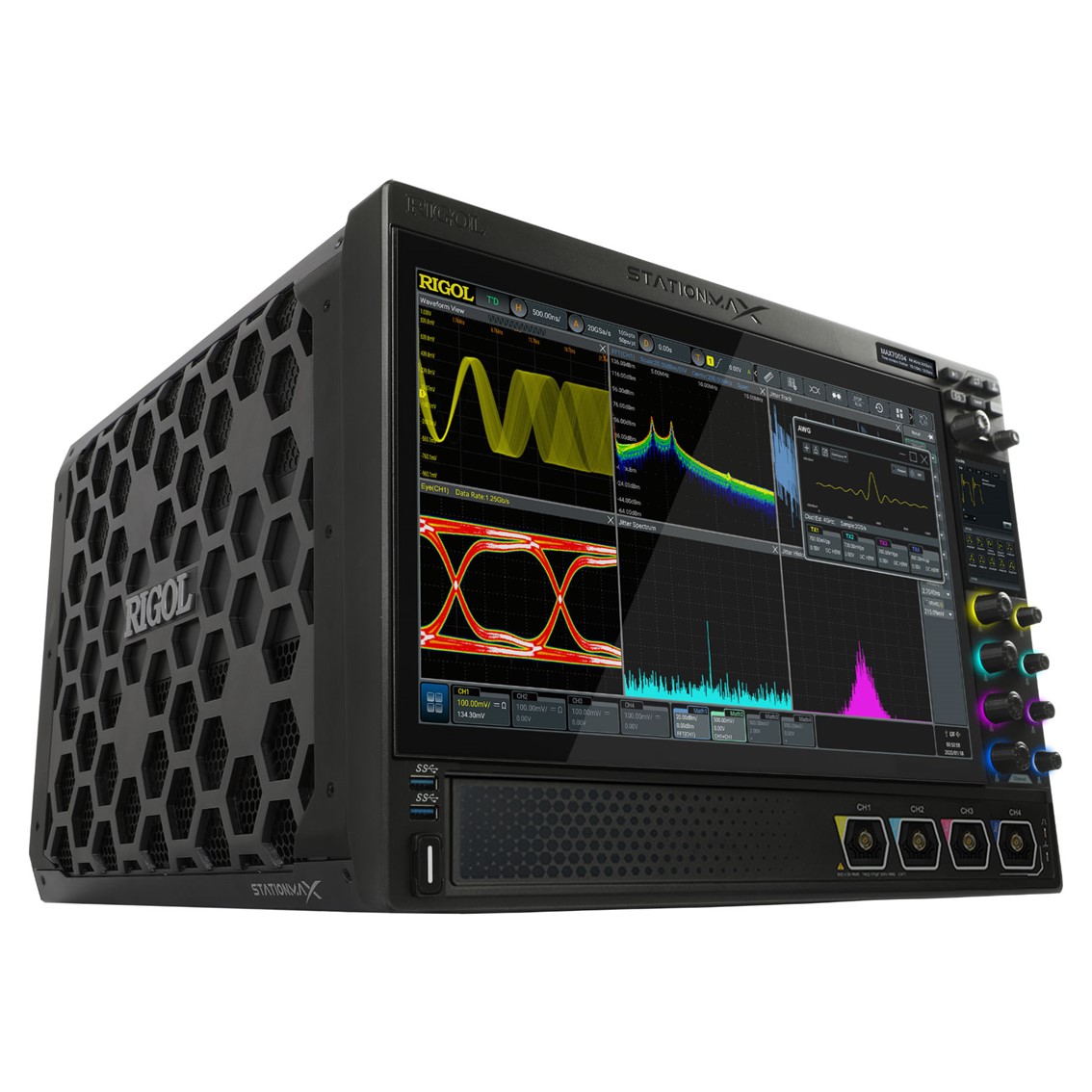 RIGOL DS70304 4채널, 3GHz, 20GSa/s 디지털 디지털 오실로스코프