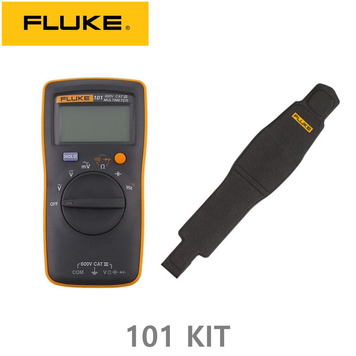 FLUKE 101 KIT 정품 포켓 테스터기 멀티테스터기 ( 자석스트랩 포함)