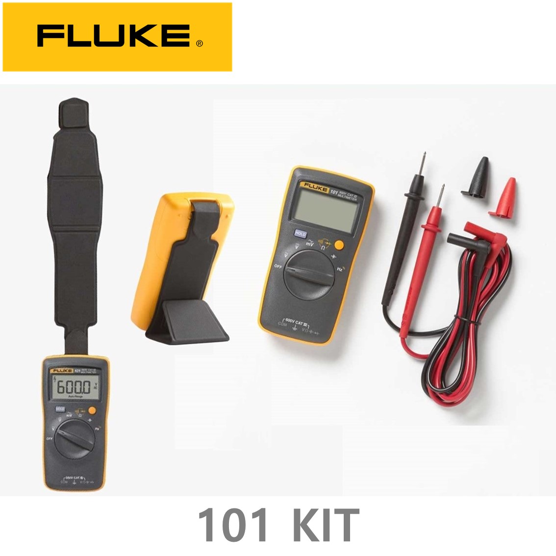 FLUKE 101 KIT 정품 포켓 테스터기 멀티테스터기 ( 자석스트랩 포함)