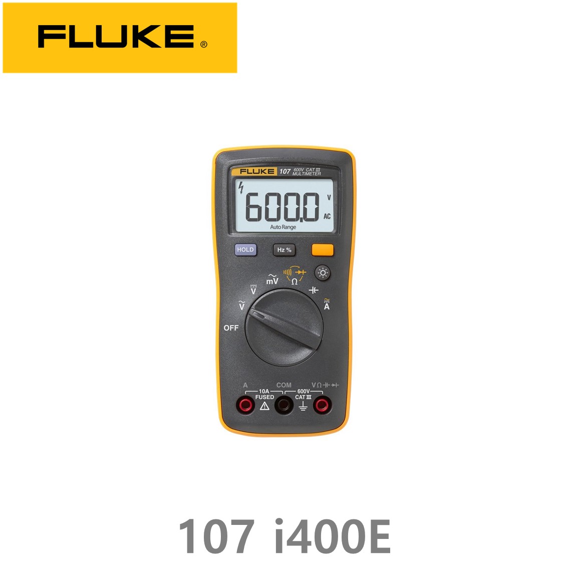 FLUKE 107 i400E ESP Fluke 107 정품 디지털 멀티미터 ( AC전류프로브 포함 )