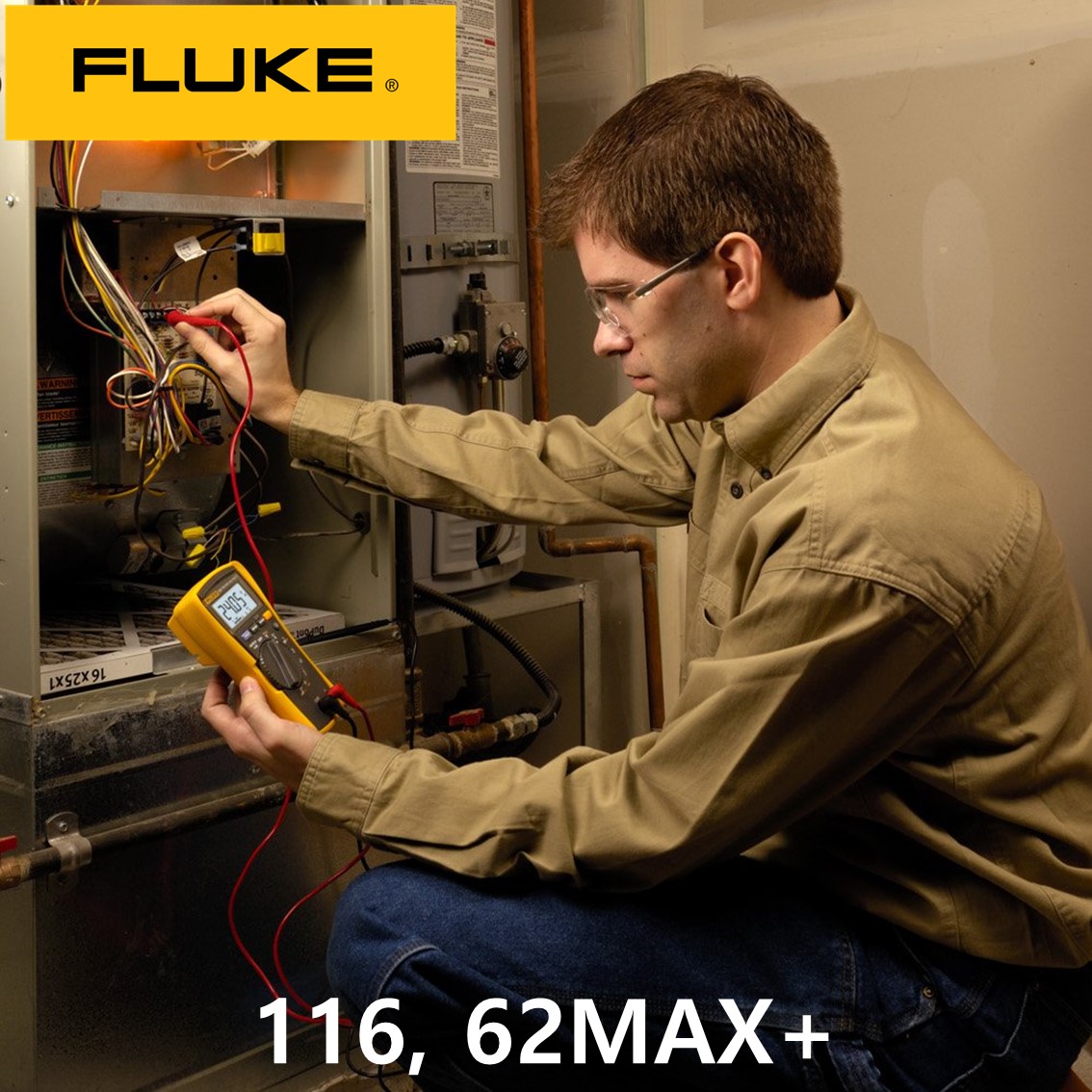 FLUKE 116, 62MAX+ 디지탈 멀티미터, 정품 116+플루크 62MAX ( 적외선온도계 콤보 )