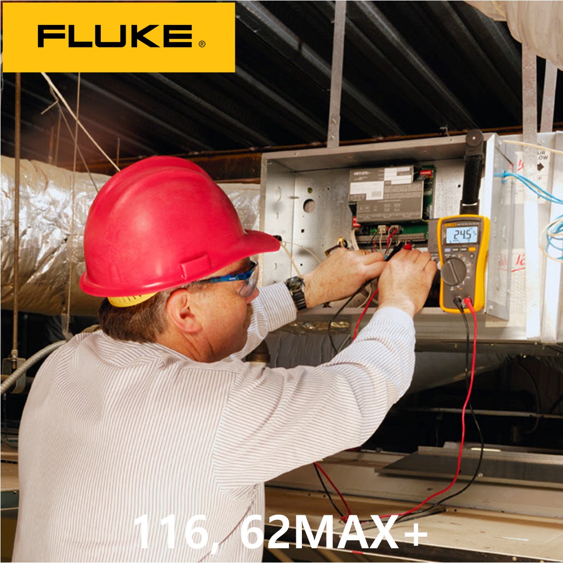 FLUKE 116, 62MAX+ 디지탈 멀티미터, 정품 116+플루크 62MAX ( 적외선온도계 콤보 )