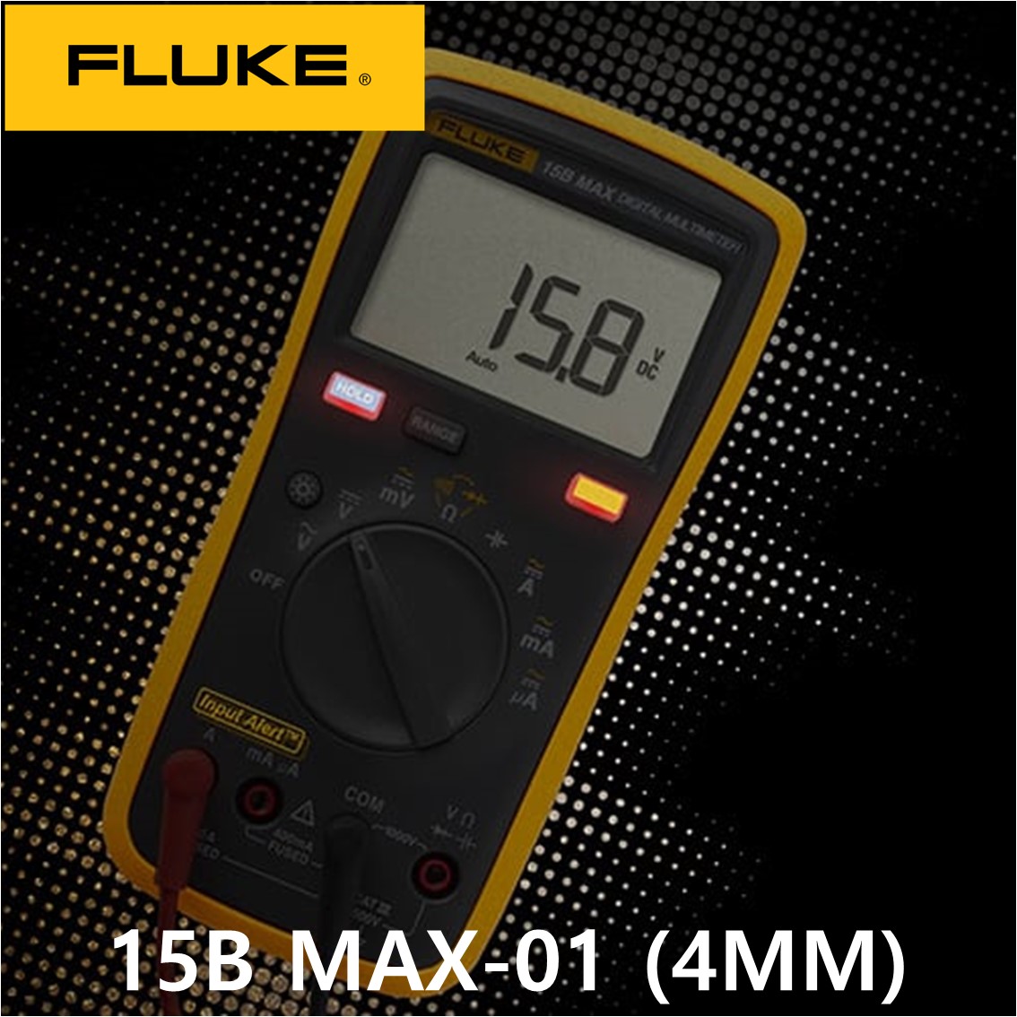 FLUKE 15B MAX-01 정품 15B MAX-01 멀티미터, 테스터기, 4MM 테스트리드