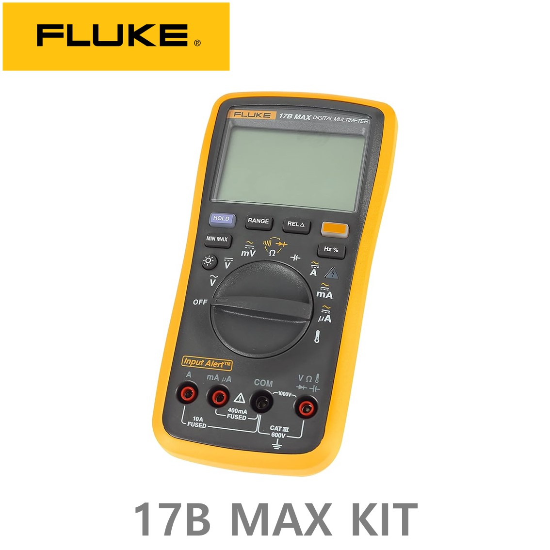 FLUKE 17B MAX KIT 정품 17B MAX KIT 디지털멀티미터, 테스터기 (4MM & 1MM)
