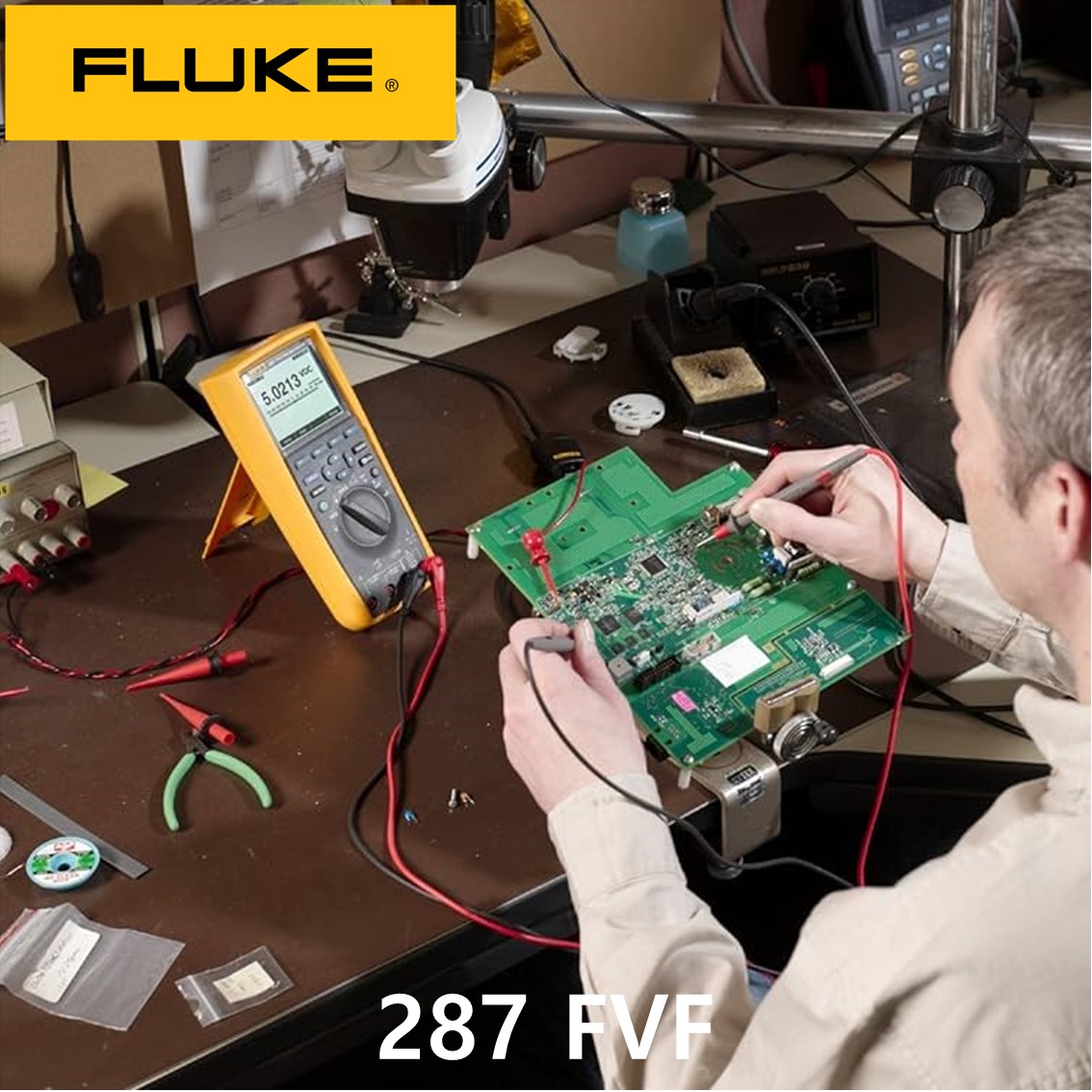FLUKE 287 FVF 정품 디지털멀티미터 KIT (S/W포함)