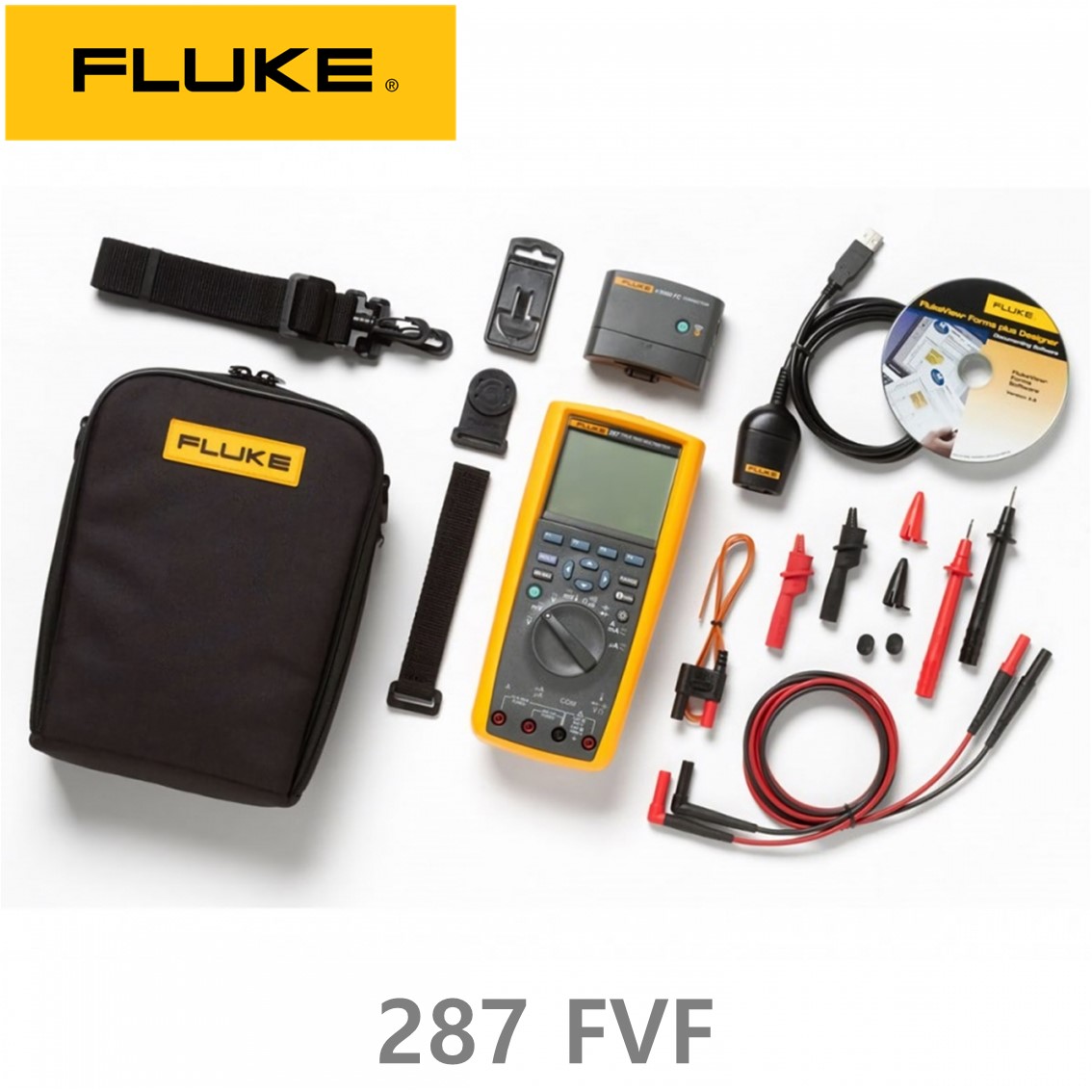 FLUKE 287 FVF 정품 디지털멀티미터 KIT (S/W포함)