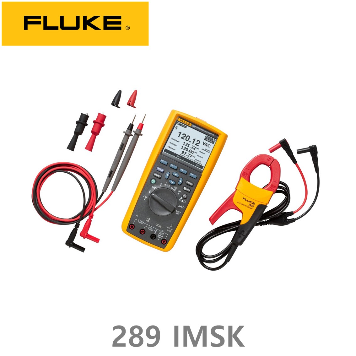 FLUKE 289 IMSK 정품 디지털멀티미터 KIT (AC400A 전류센서)