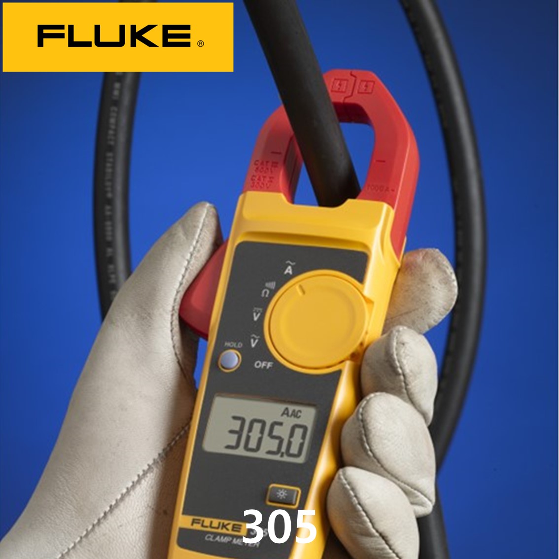 FLUKE 305 / APAC 정품 디지털 클램프미터,후크미터, 후크메타 1000A AC