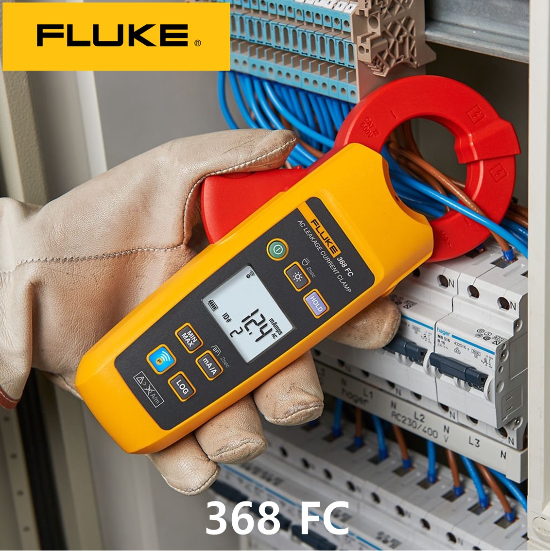 FLUKE 368 FC 정품 클램프미터,후쿠메타 무선기능( 40mm JAW)