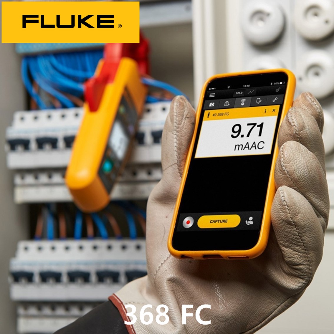 FLUKE 368 FC 정품 클램프미터,후쿠메타 무선기능( 40mm JAW)