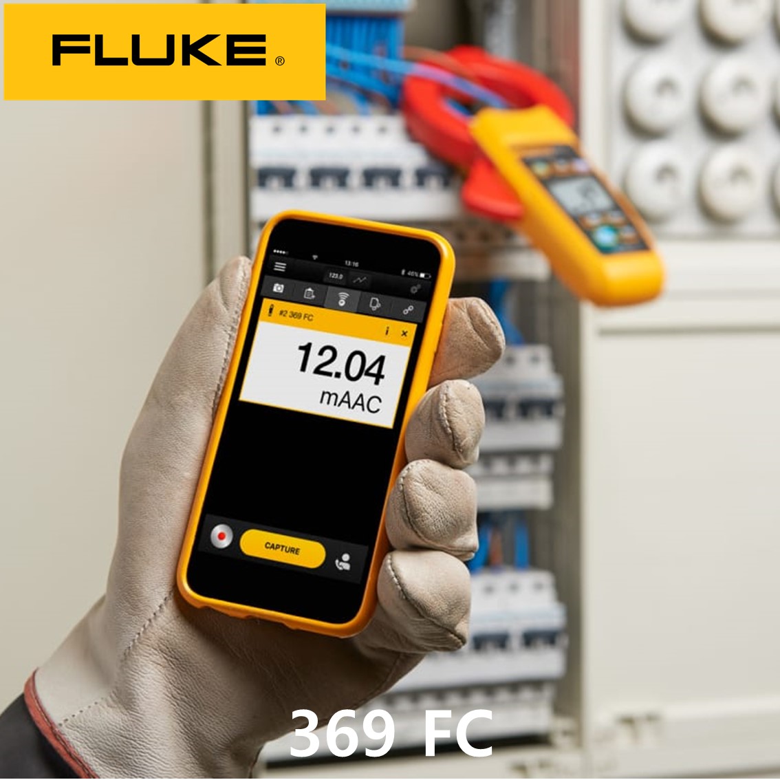 FLUKE 369FC 정품 클램프미터,후쿠메타 무선기능( 61mm JAW)