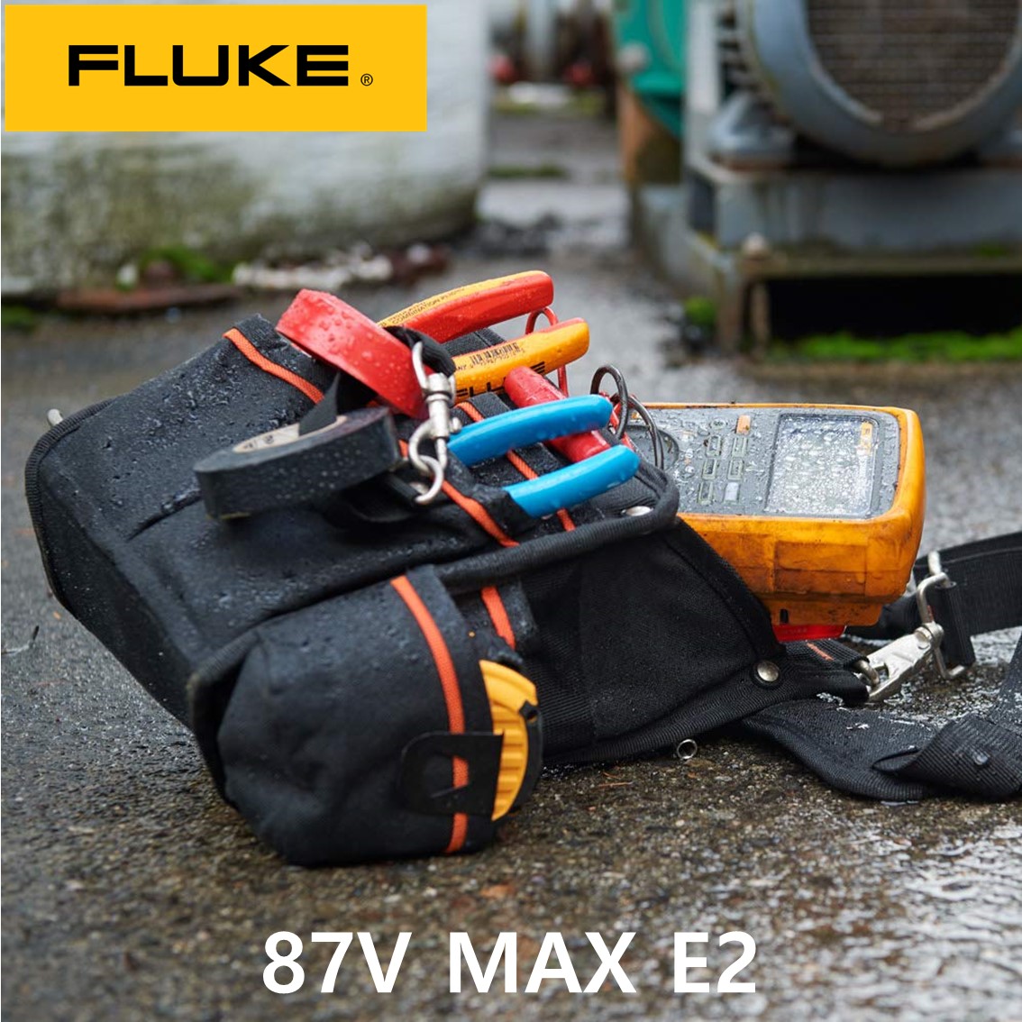FLUKE 87V MAX E2 KIT 정품 디지털 멀티미터, 멀티메타, 테스트기(자석 스트랩)