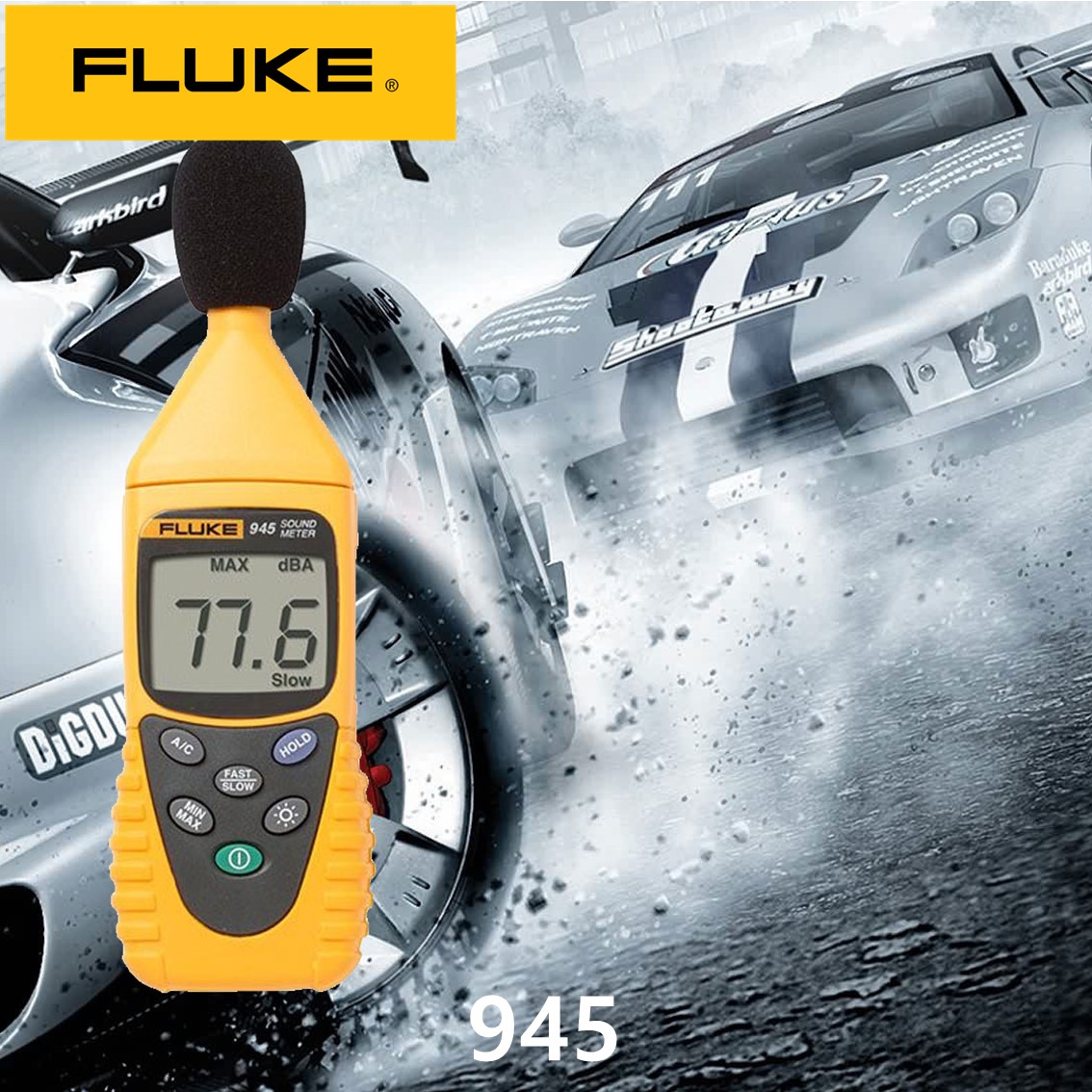 FLUKE 945 정품 소음측정기,소음계, 데시벨미터
