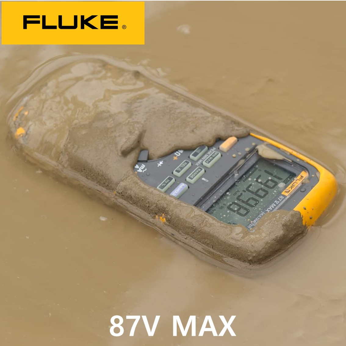 FLUKE 87V MAX 정품 디지털 멀티미터, 멀티메타, 테스트기 87-5 MAX IP67