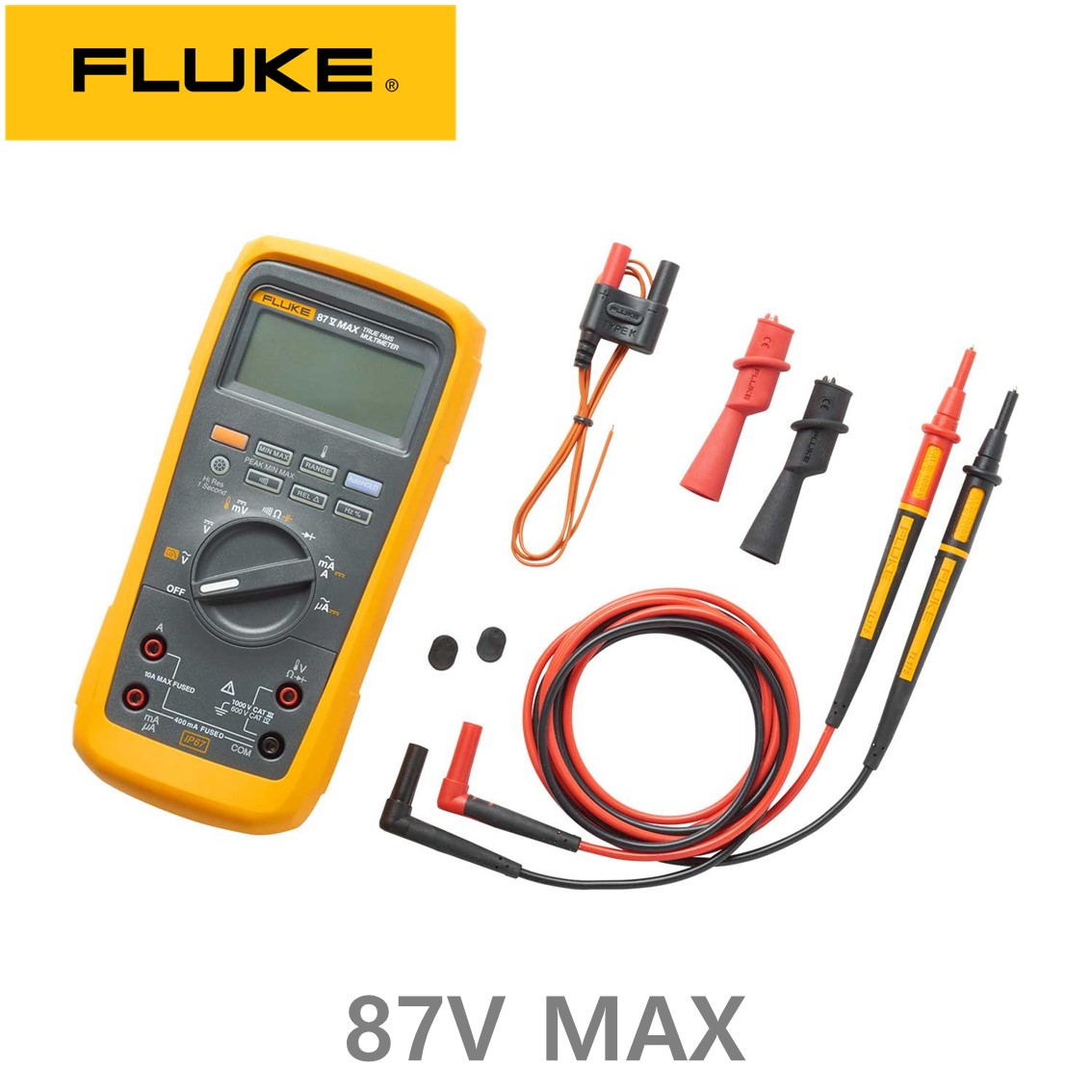 FLUKE 87V MAX 정품 디지털 멀티미터, 멀티메타, 테스트기 87-5 MAX IP67