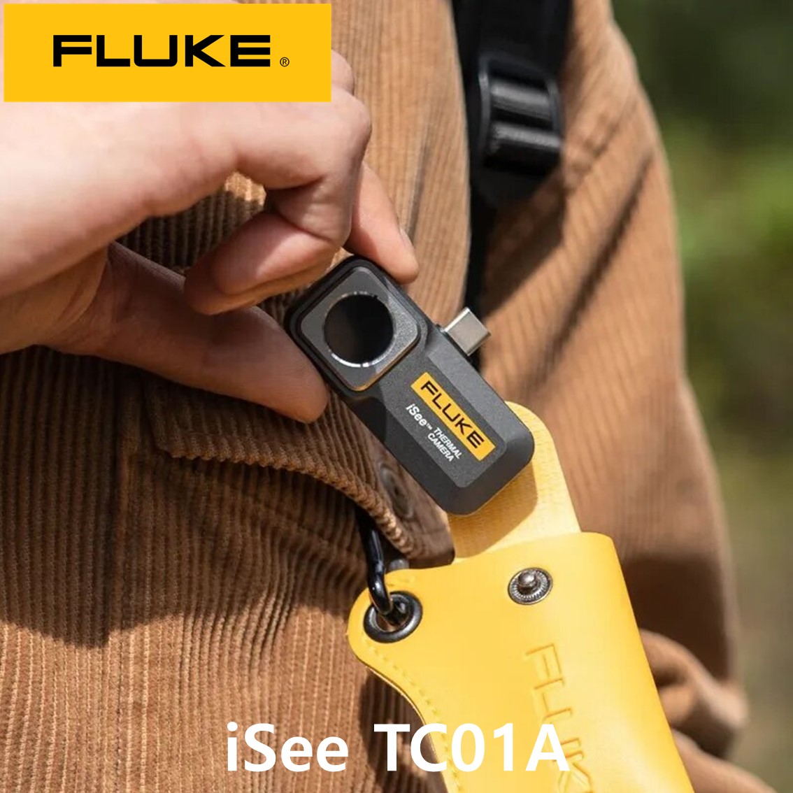FLUKE iSee TC01A 정품 열화상 카메라, 휴대폰 열화상카메라 (-10~550도)