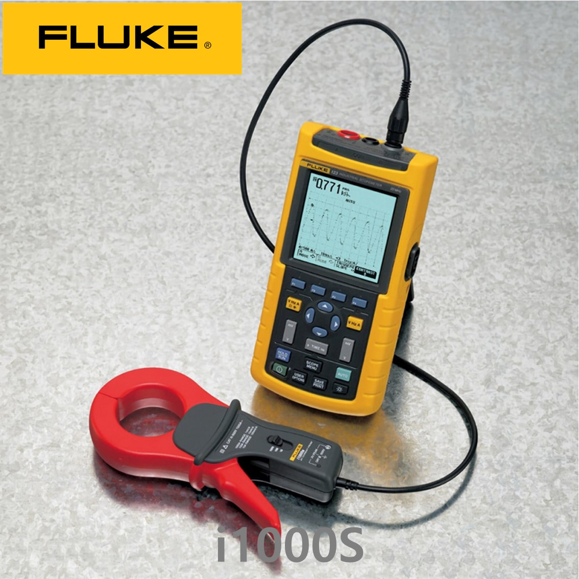 FLUKE i1000S 정품 전류클램프, BNC터미널, AC 1000A