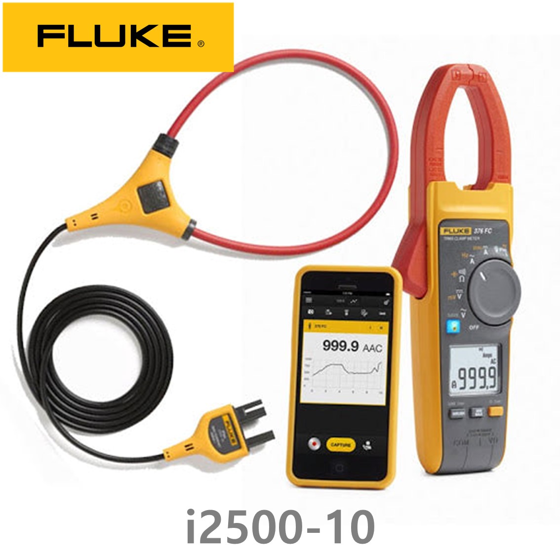 FLUKE i2500-10 플렉시블 전류 프로브 AC 2500A
