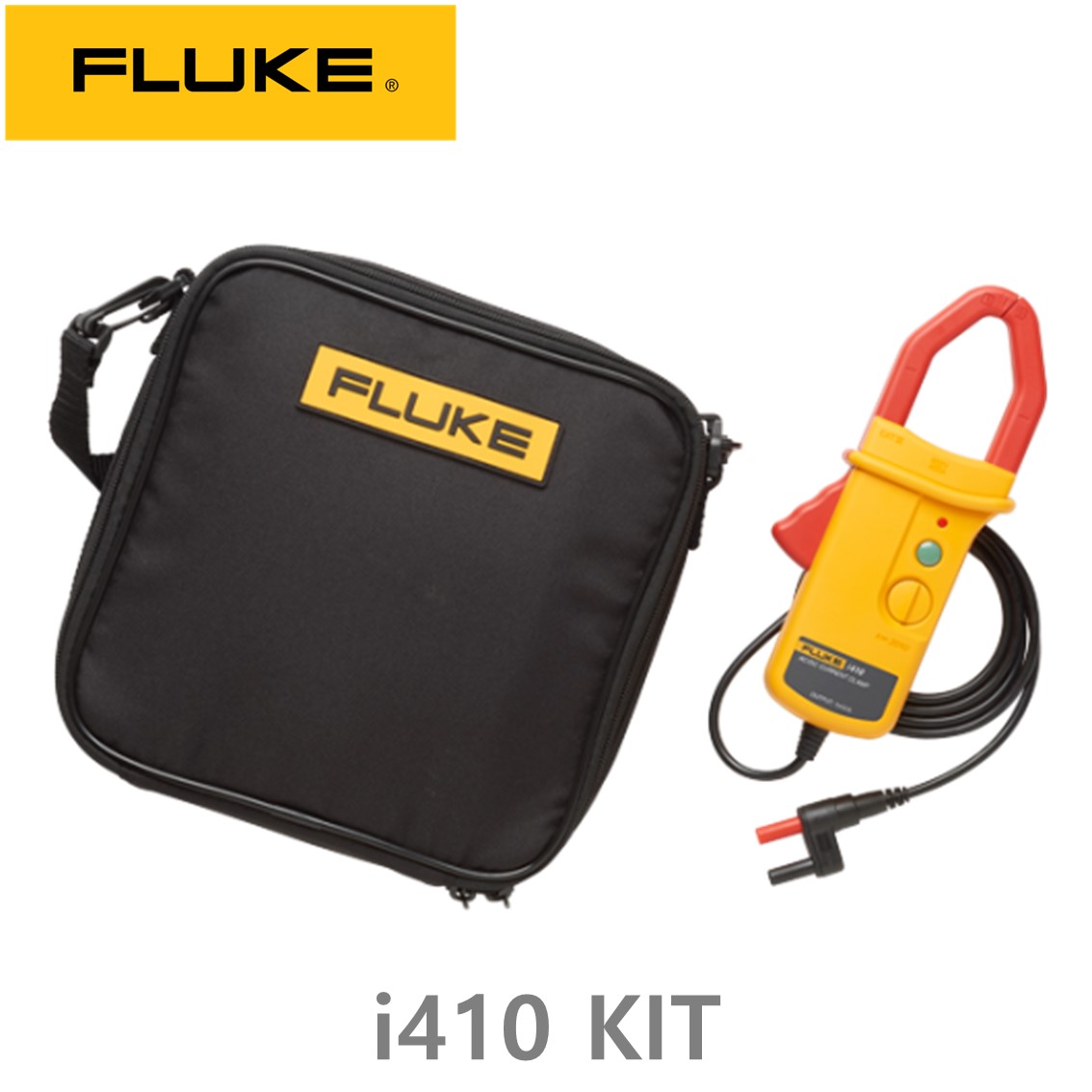 FLUKE i410 KIT 전류클램프 키트 (CASE포함) AC/DC 400A